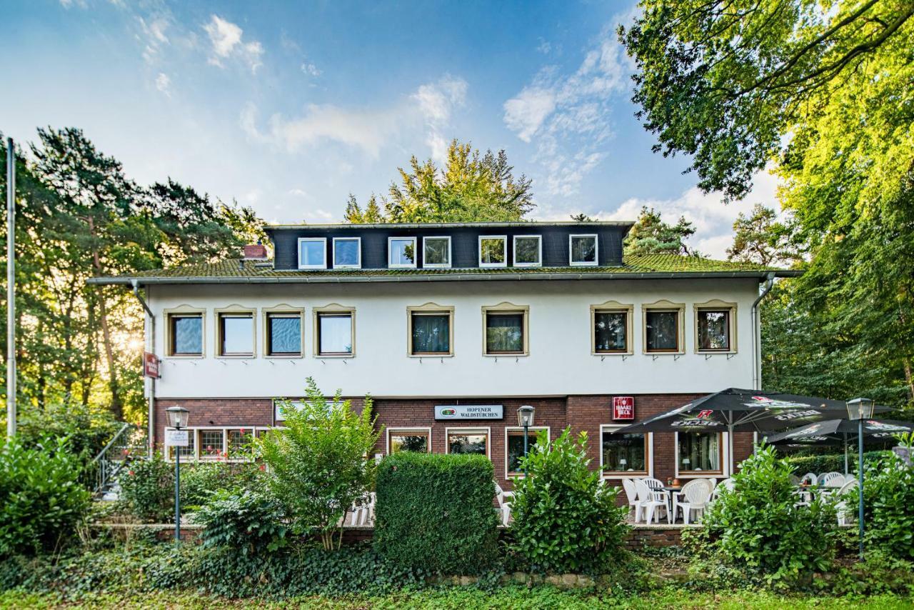 Hotel Hopener Wald ,Self Check In Löhne Eksteriør bilde
